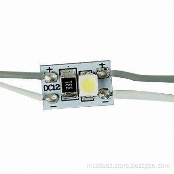 11 x 7mm 12VDC 0.24W Mini LED Module for Mini Channel Letter Signage with One Single Chip SMD3528